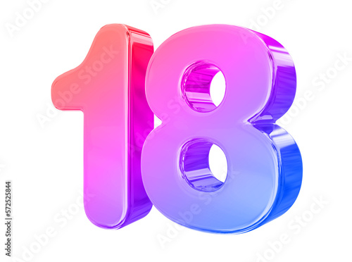 18 Gradient Number