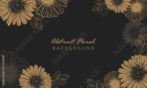 background with flowers