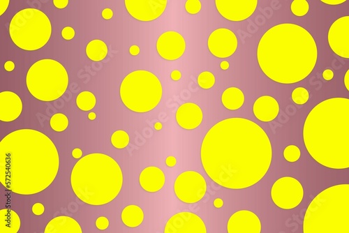 Colorful polka dot backdrop and background