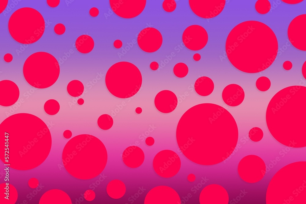 Colorful polka dot backdrop and background Colorful polka dot backdrop and background