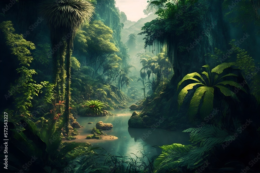 beautiful scenery of the jungle beautiful scenery of the jungle