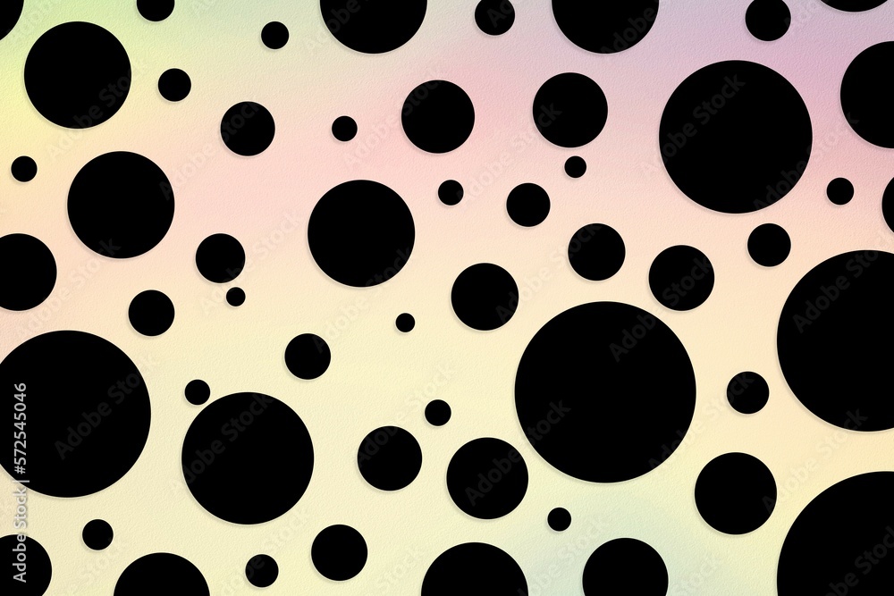 Colorful polka dot backdrop and background Colorful polka dot backdrop and background