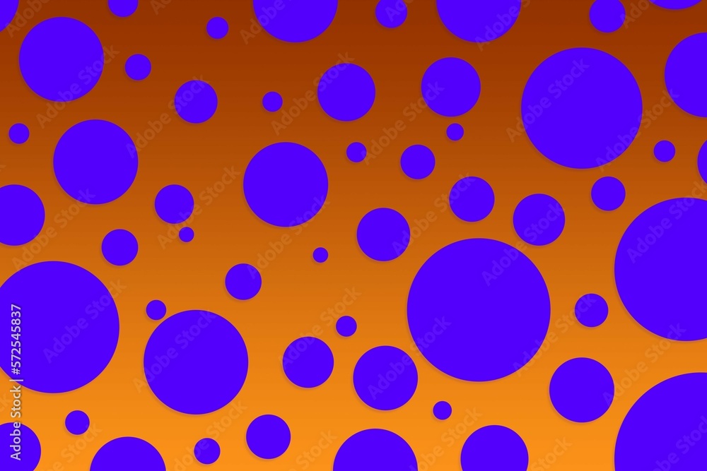 Colorful polka dot backdrop and background Colorful polka dot backdrop and background