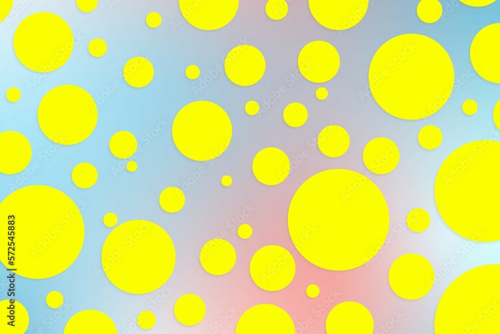 Colorful polka dot backdrop and background Colorful polka dot backdrop and background