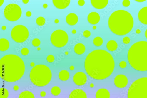 Colorful polka dot backdrop and background