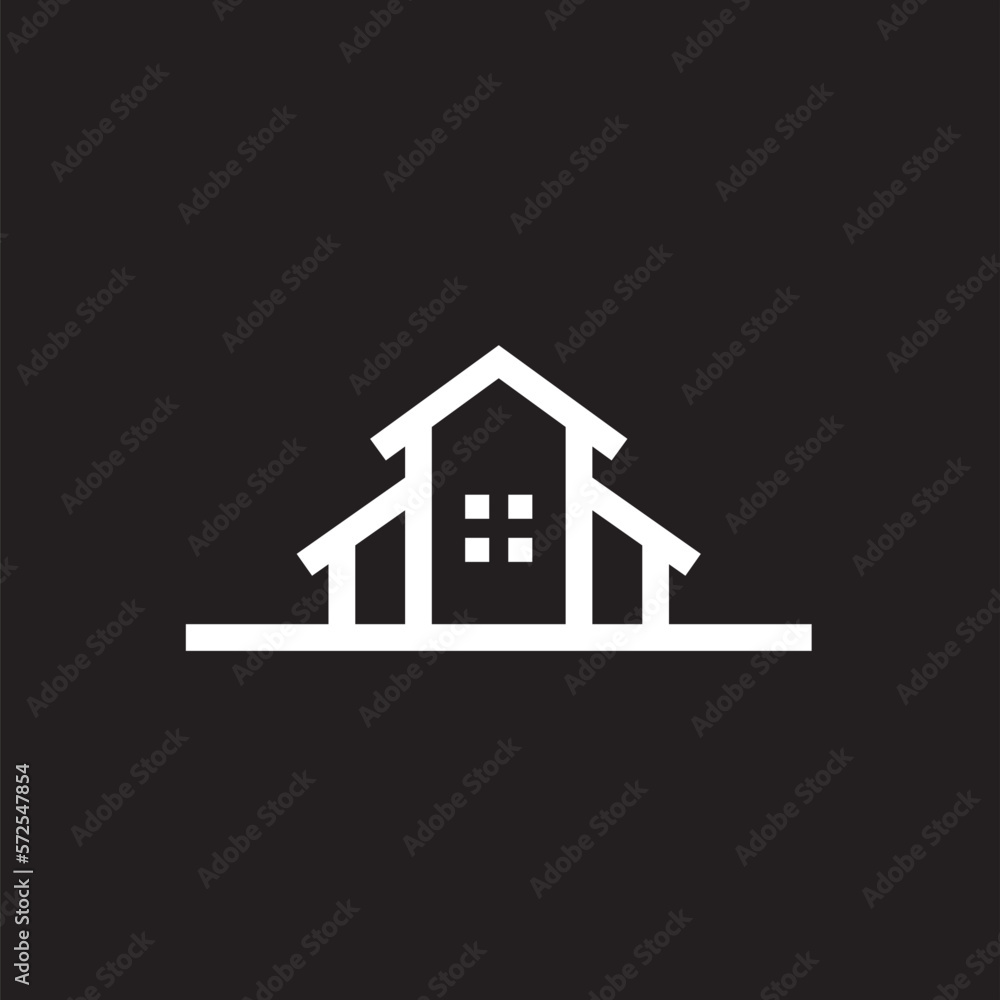 Home logo abstract modern, simple and unique house ,this signet for realty management. Home logo abstract modern, simple and unique house ,this signet for realty management.