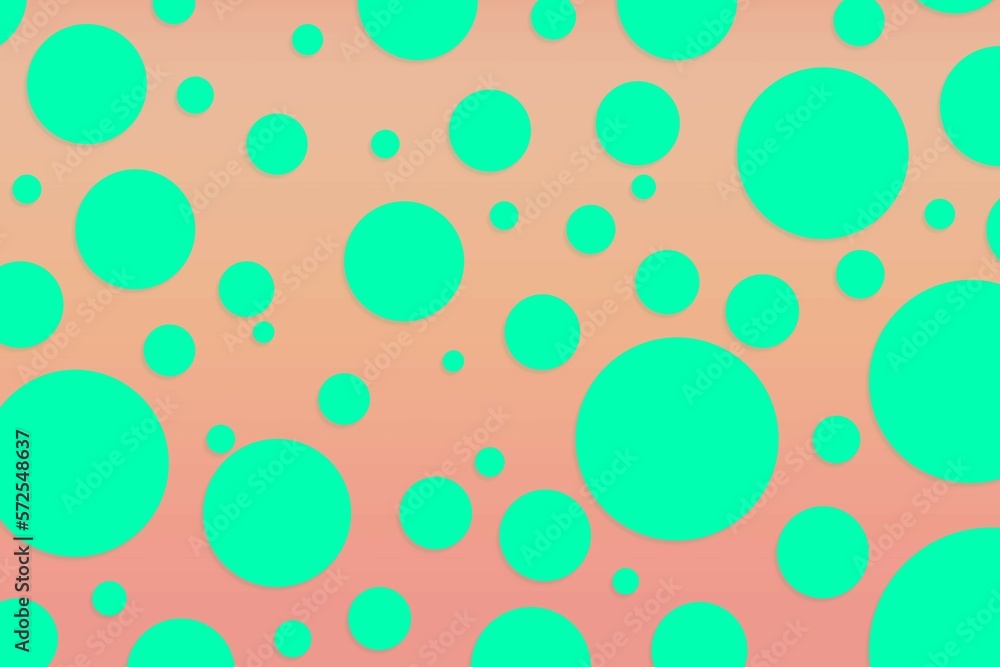 Colorful polka dot backdrop and background Colorful polka dot backdrop and background