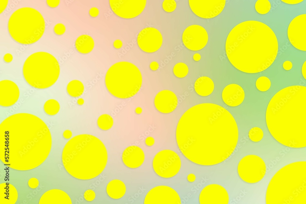 Colorful polka dot backdrop and background Colorful polka dot backdrop and background