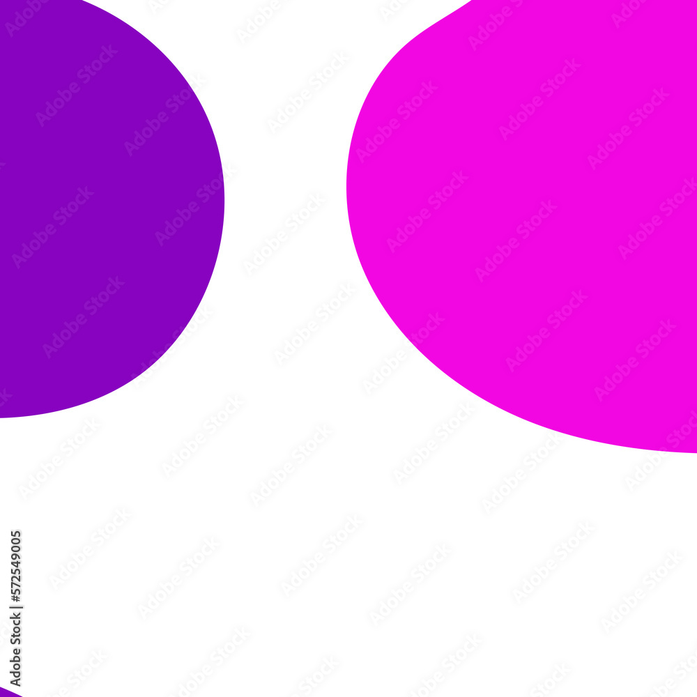 Purple Abstract Shapes Corner Decor Purple Abstract Shapes Corner Decor