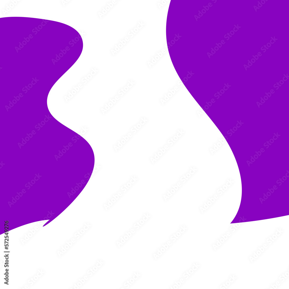Purple Abstract Shapes Corner Decor Purple Abstract Shapes Corner Decor