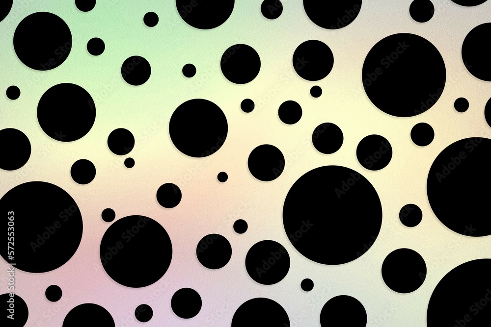 Colorful polka dot backdrop and background Colorful polka dot backdrop and background