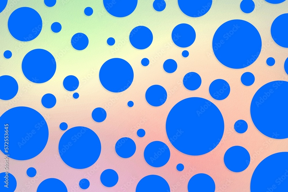 Colorful polka dot backdrop and background Colorful polka dot backdrop and background