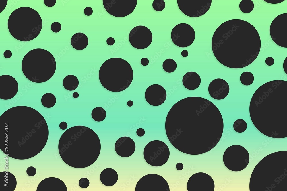 Colorful polka dot backdrop and background Colorful polka dot backdrop and background