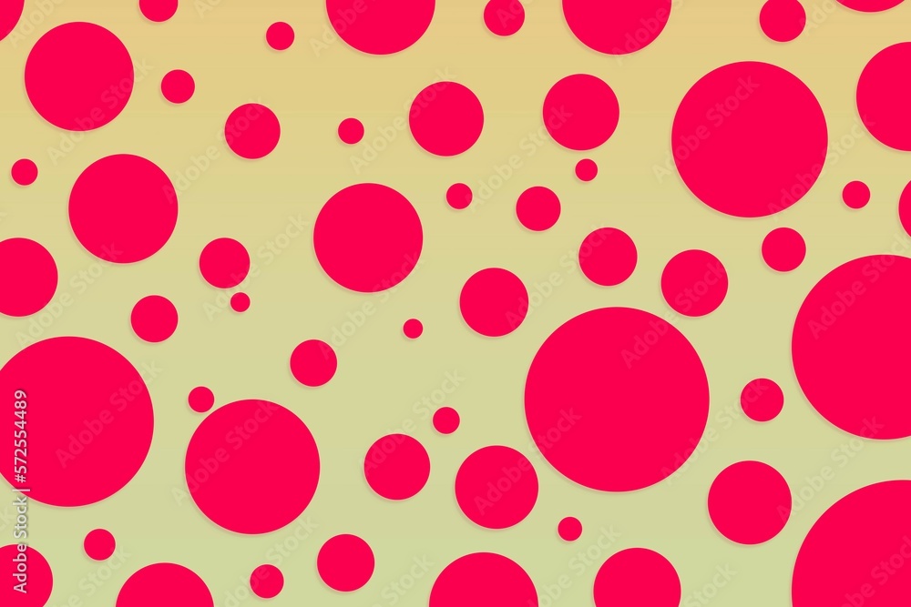 Colorful polka dot backdrop and background Colorful polka dot backdrop and background