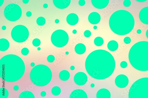 Colorful polka dot backdrop and background