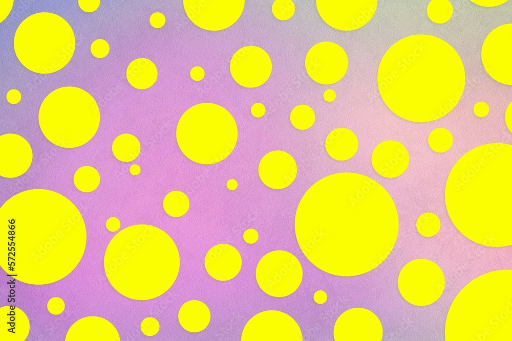 Colorful polka dot backdrop and background Colorful polka dot backdrop and background