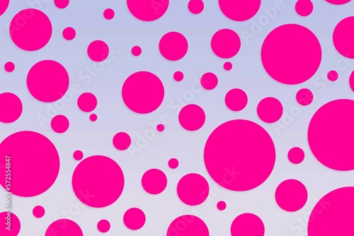 Colorful polka dot backdrop and background