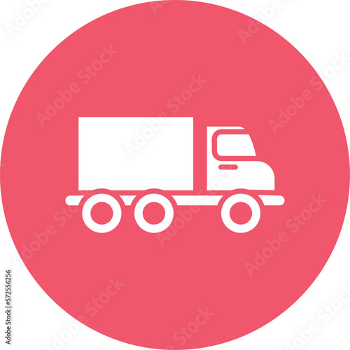 Transport truck icon