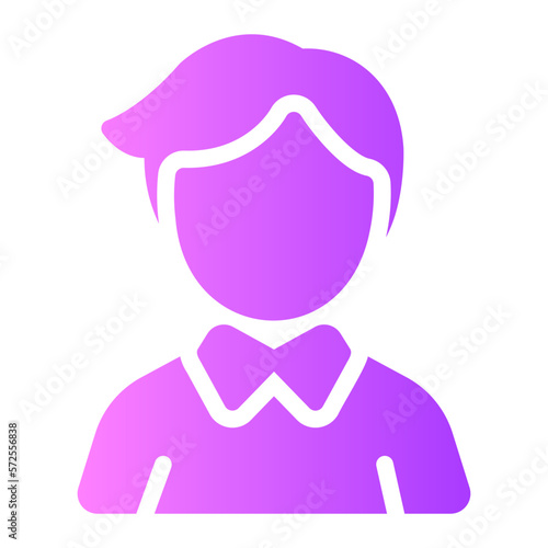 teacher gradient icon