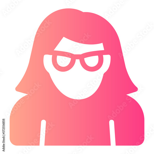 headmaster gradient icon