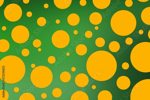 Colorful polka dot backdrop and background
