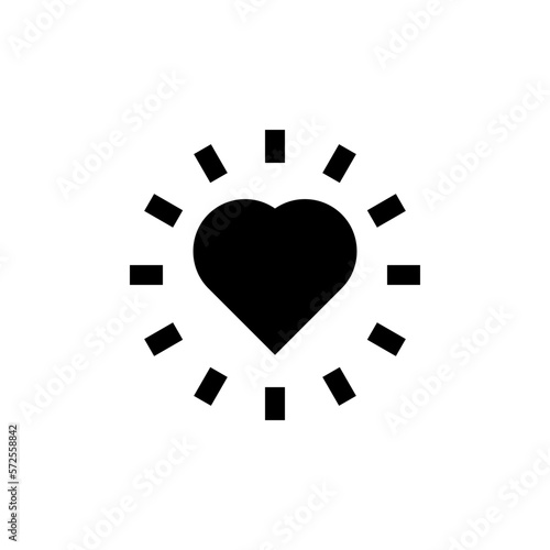 honest glyph icon
