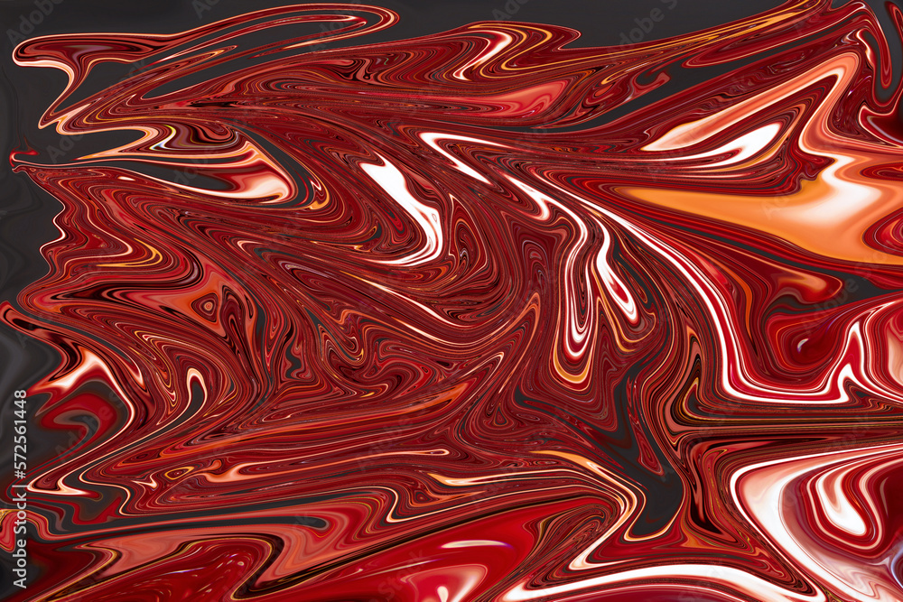 Fototapeta premium Abstract Liquify Liquid Liquified Background striped art Colorful Effect Unique Multicolor aesthetics of Swiss design seamless pattern psychedelic stripes and lines