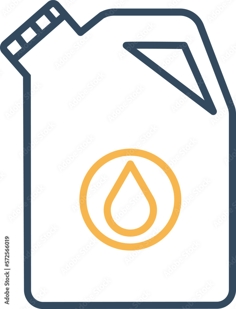 OIL vector icon
