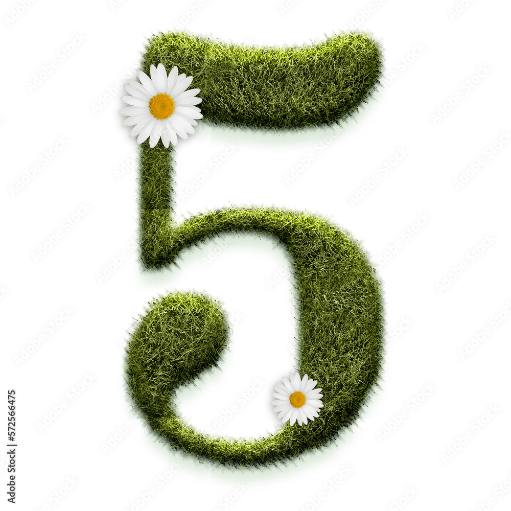 Spring Grass Flower numbers and symbols with realistic grass texture and white flower. This is a part of a set which also includes uppercase and lowercase letters, shapes, and frames. Spring Grass Flower numbers and symbols with realistic grass texture and white flower. This is a part of a set which also includes uppercase and lowercase letters, shapes, and frames.