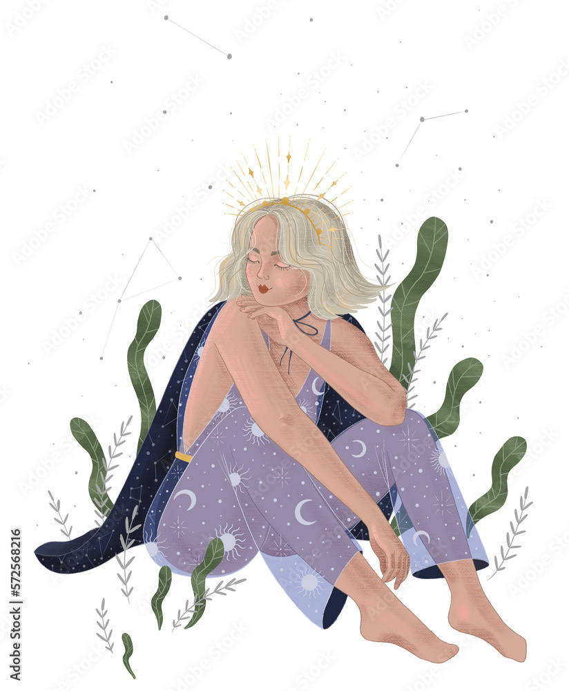 woman contour astrology, goddess of female power. zodiac signs, tarot cards, fortune-telling and predictions, forecast woman contour astrology, goddess of female power. zodiac signs, tarot cards, fortune-telling and predictions, forecast