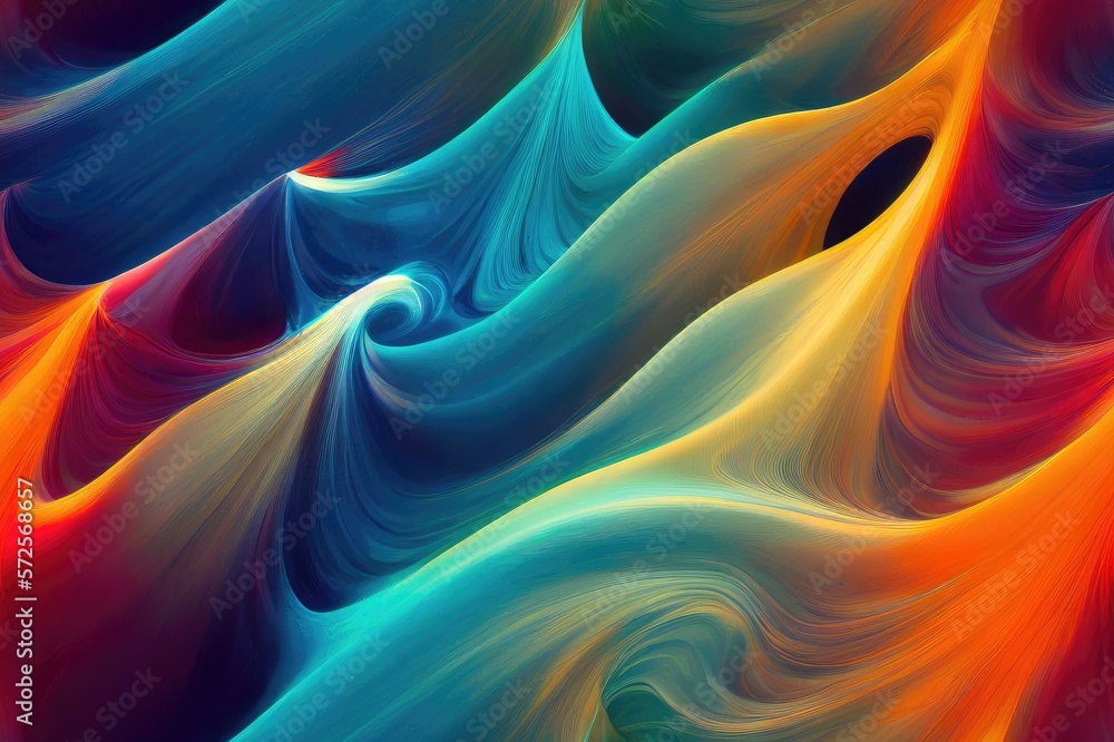 Obraz premium Colorful Iridescent Shiny Swirling Oil Colors Seamless Repeating Repeatable Texture Pattern Tiled Tessellation Background Image