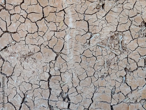 dry cracked soil texture, dry cracked soil background, A dry and cracked clay wall.