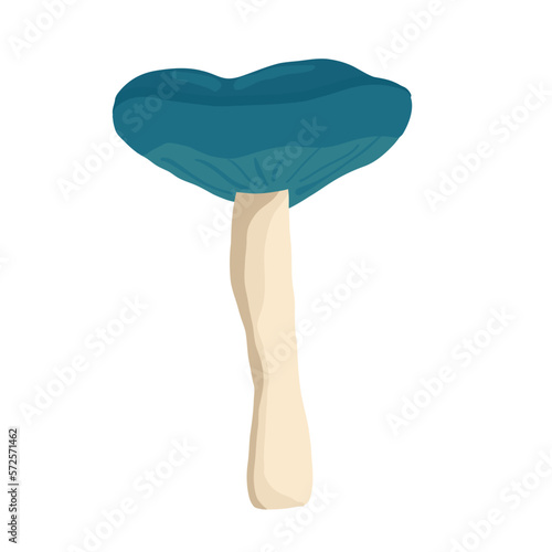 mushrooms in the hand drawing style. Psychedelic abstract mushrooms, hippie style. Vector illustration isolated on a white background.