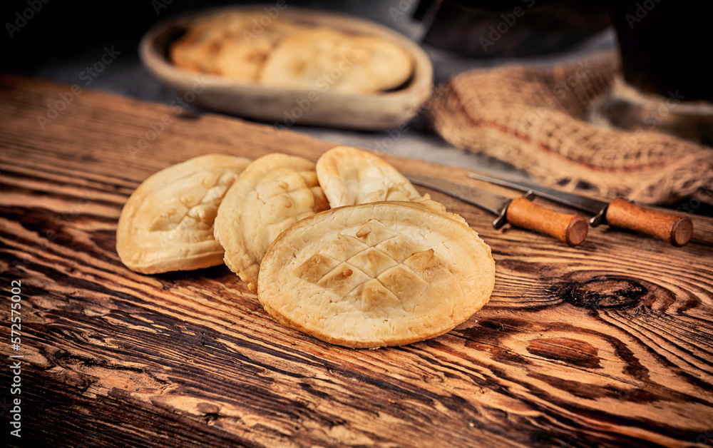 Oscypek (Oszczypek) is a traditional Polish highland cheese made of sheep's milk from the vicinity of the Tatra mountain range. Oscypek (Oszczypek) is a traditional Polish highland cheese made of sheep's milk from the vicinity of the Tatra mountain range.