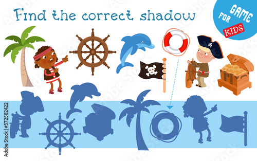 Photography Find the correct shadow