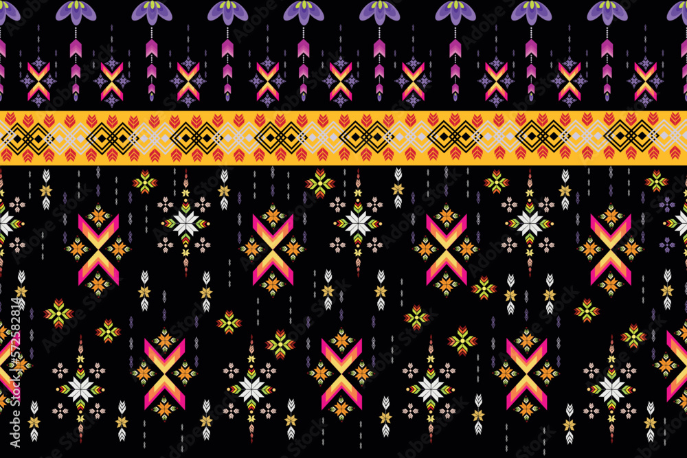 Southeast Asian native fabric design. This design is suitable for mass