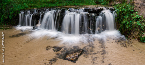 Roztocze waterfall on the river Jeleń near Susiec