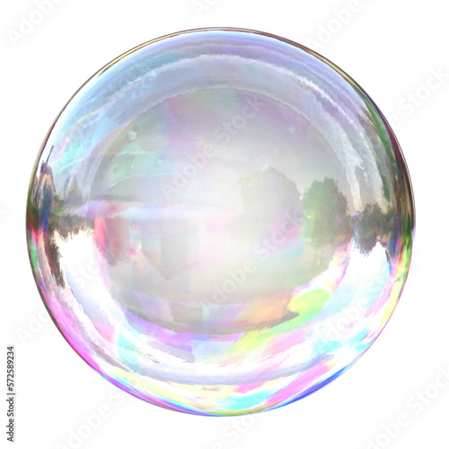 3d bubbles symbol