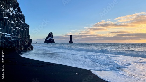 black beach, Reynisfjara, Iceland
