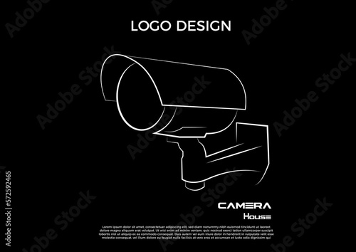 Security camera logo design