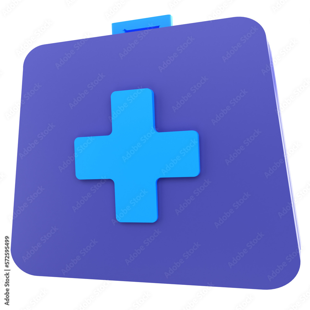 3d render medical pack illustration 3d render medical pack illustration