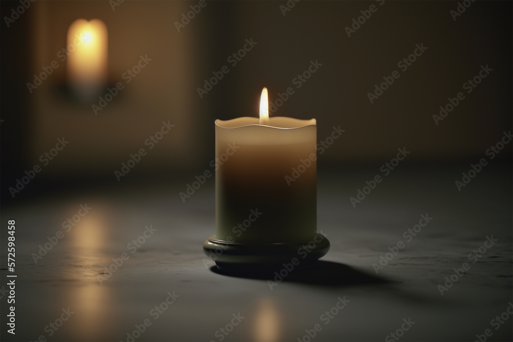 A candle that gives light in the dark, is like hope in despair With Generative AI A candle that gives light in the dark, is like hope in despair With Generative AI