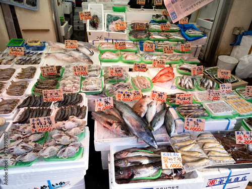 アメ横の鮮魚店 東京都