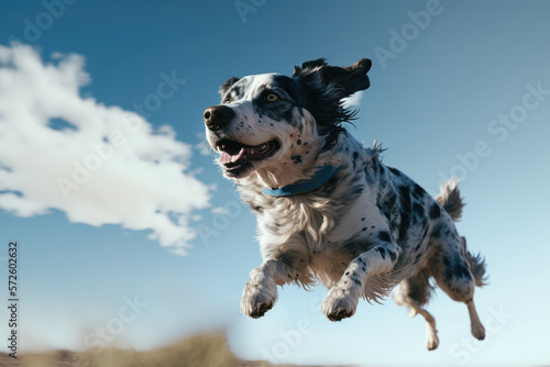 Dynamic dog jump