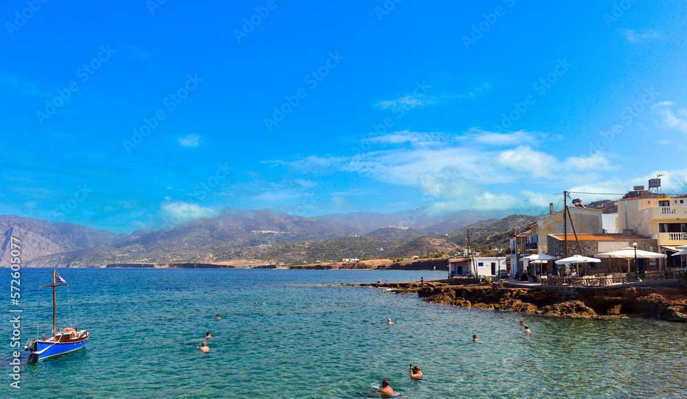 Mochlos im Regionalbezirk Lasithi, Kreta (Greichenland)