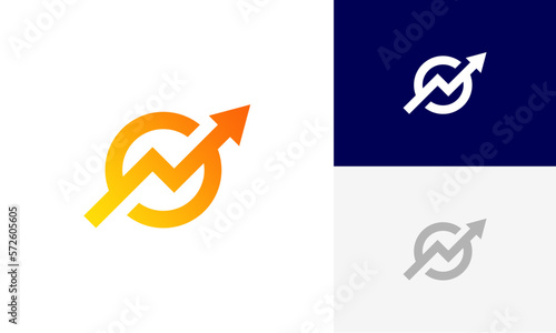 letter S logo initial modern design vector
