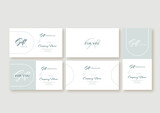 Abstract gift voucher card template. concept cover. Modern set discount coupon or certificate layout.	
