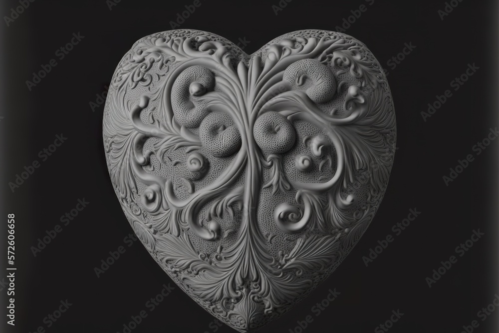 Heart fantastic created with Generative AI Heart fantastic created with Generative AI