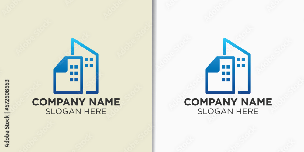 building data logo vector, construction logo template building data logo vector, construction logo template