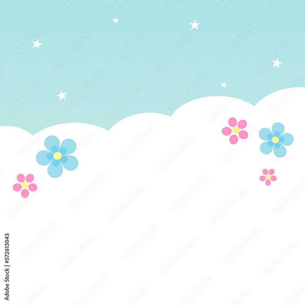 Spring flower background